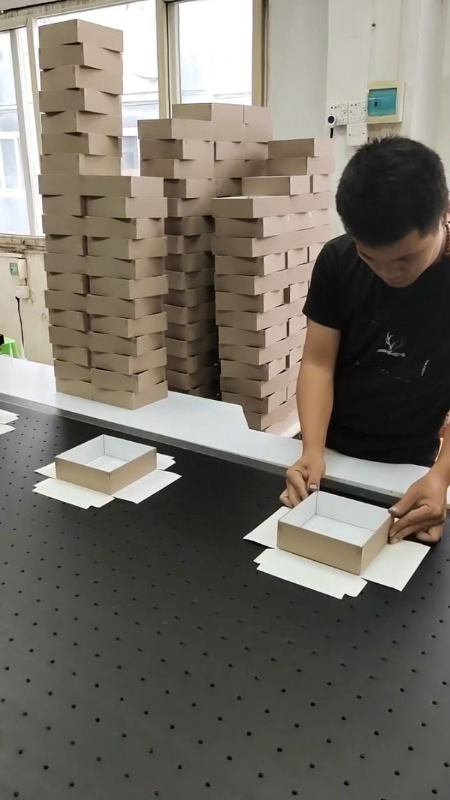 礼品盒对裱